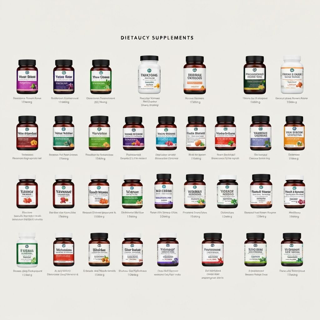 Supplement catalog categories