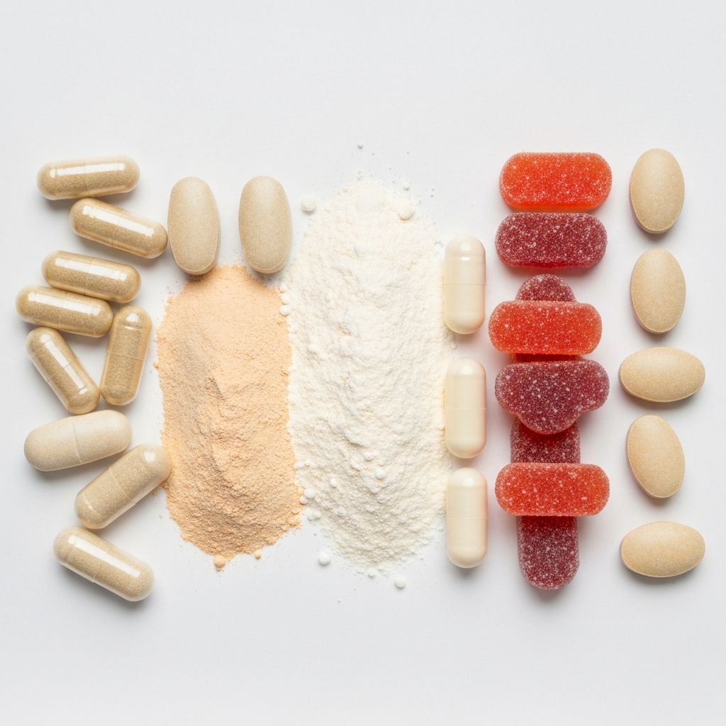 Different supplement formats